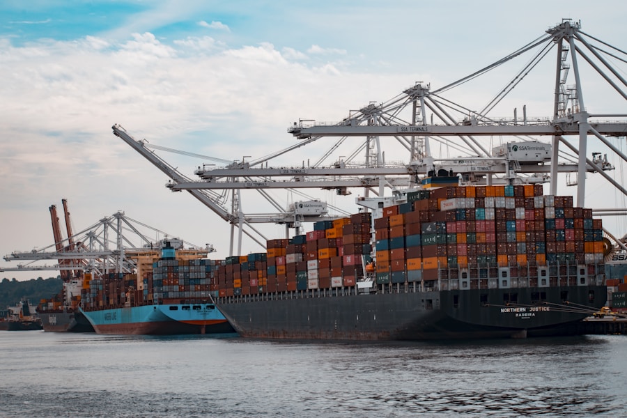 Container port operations